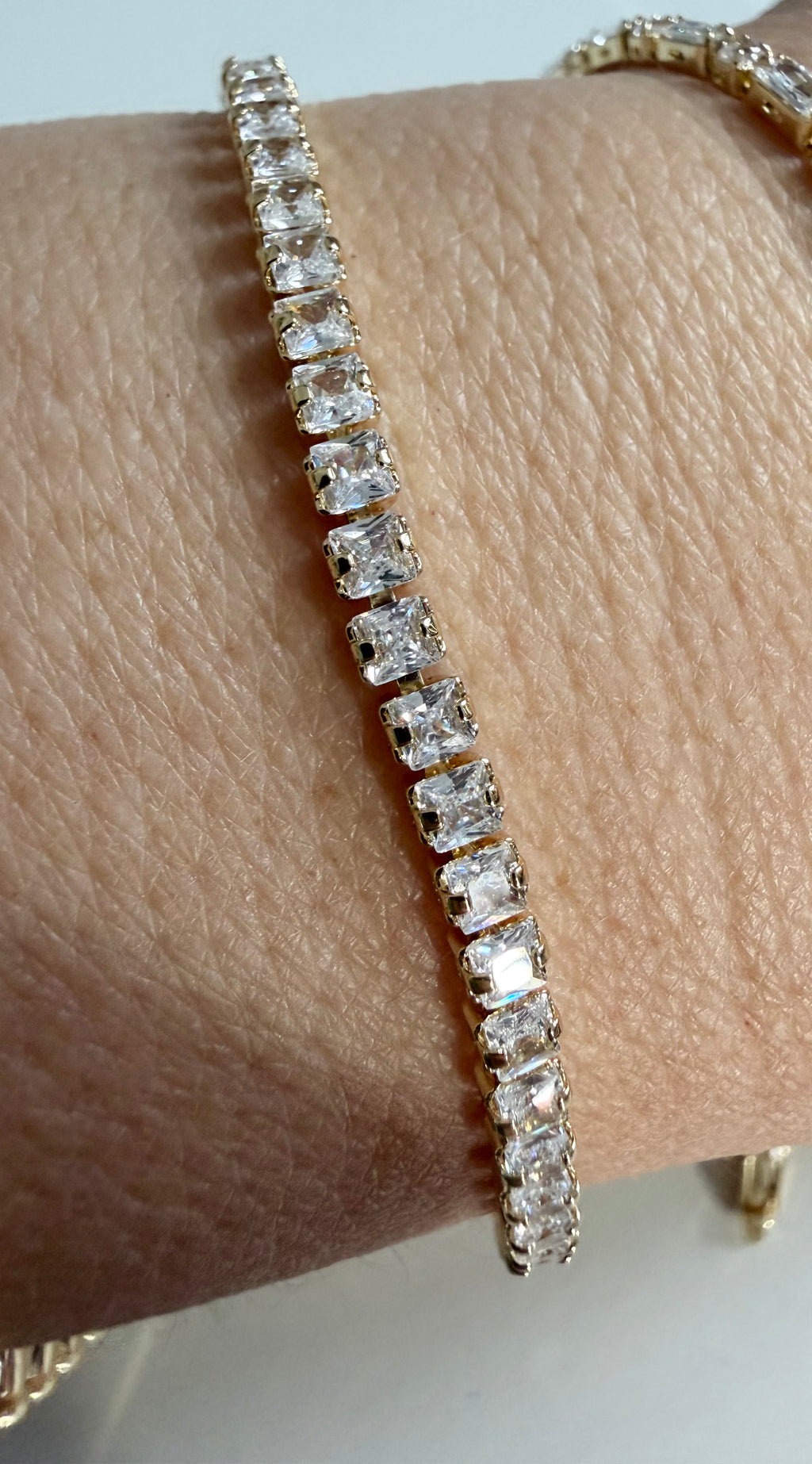 Classic Gold Tennis Bracelet