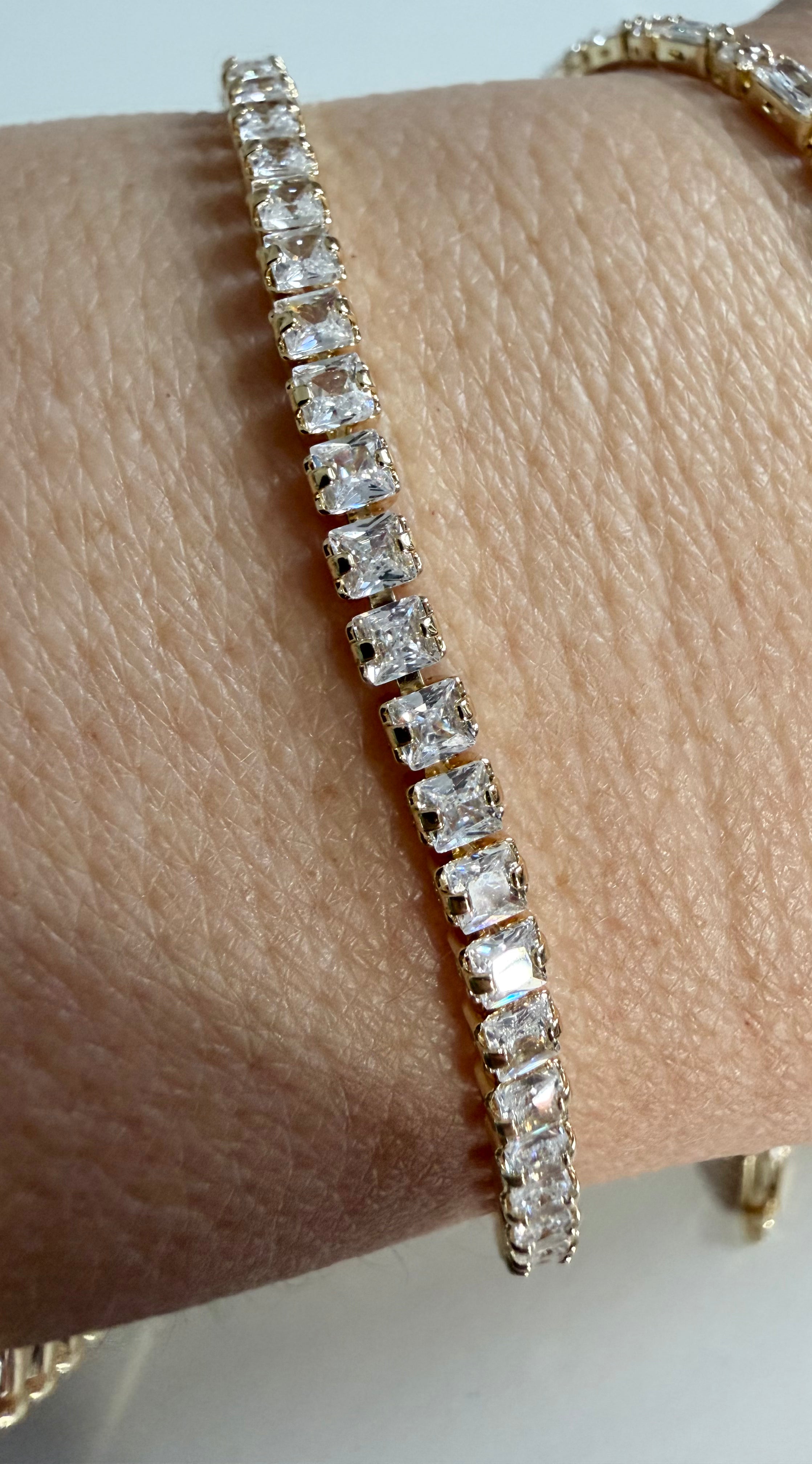 Classic Gold Tennis Bracelet