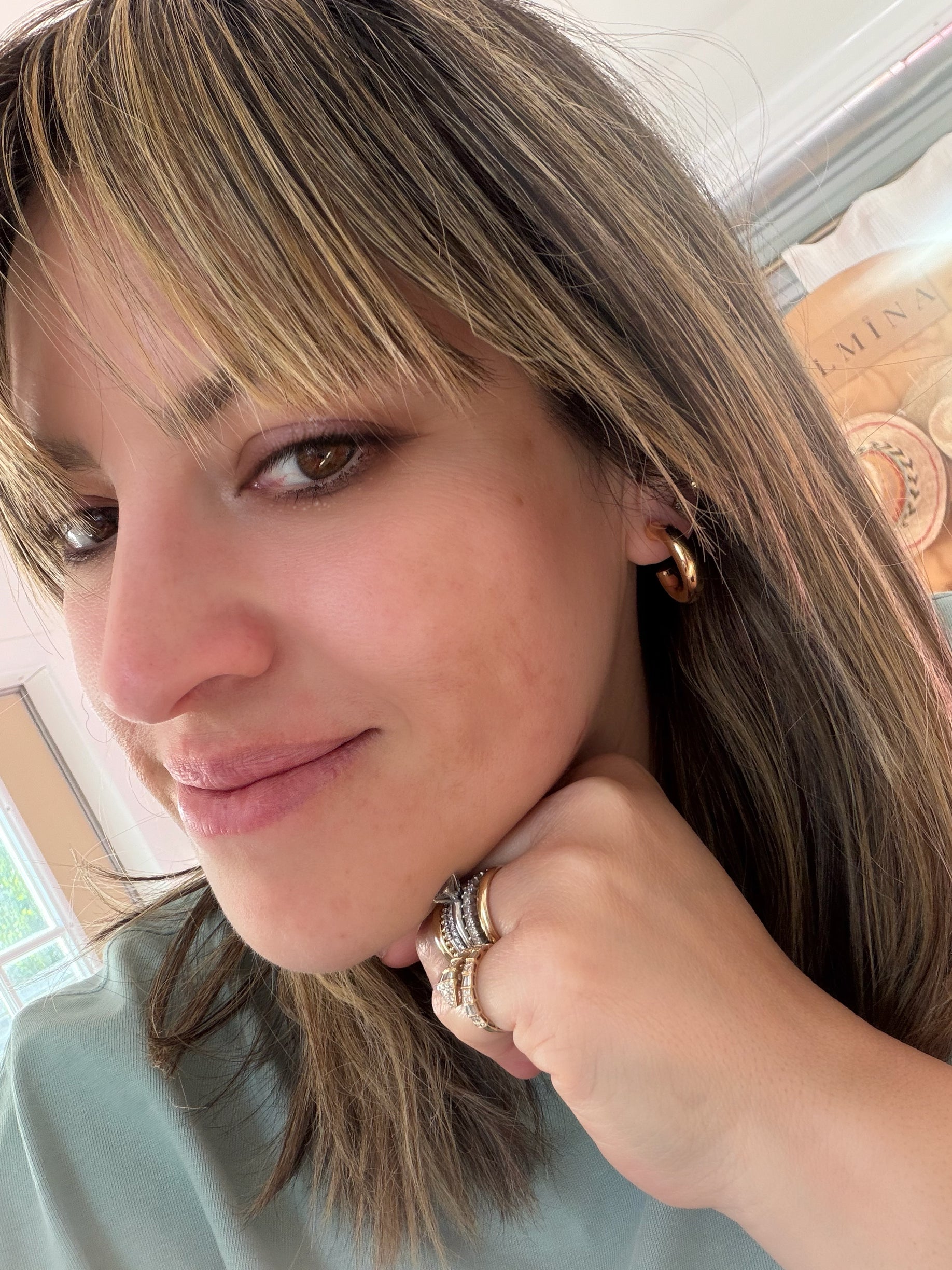 Gold Filled Mini Hoops