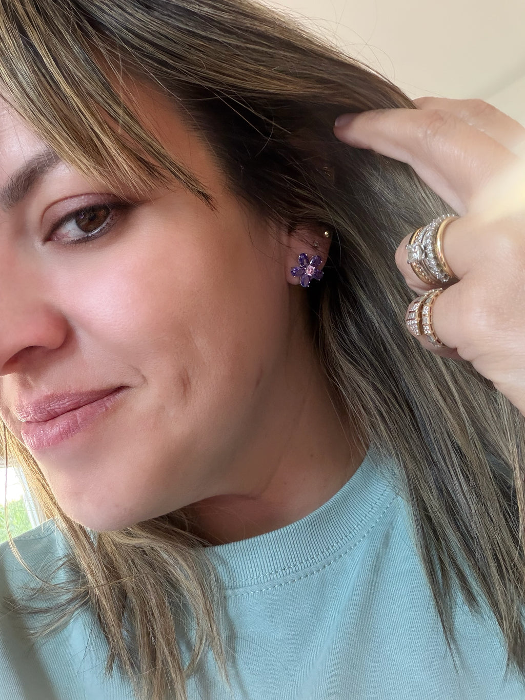 Flower Studs