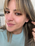 Screwback Moissanite Studs