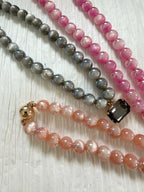 Colored "Pearl" Necklace