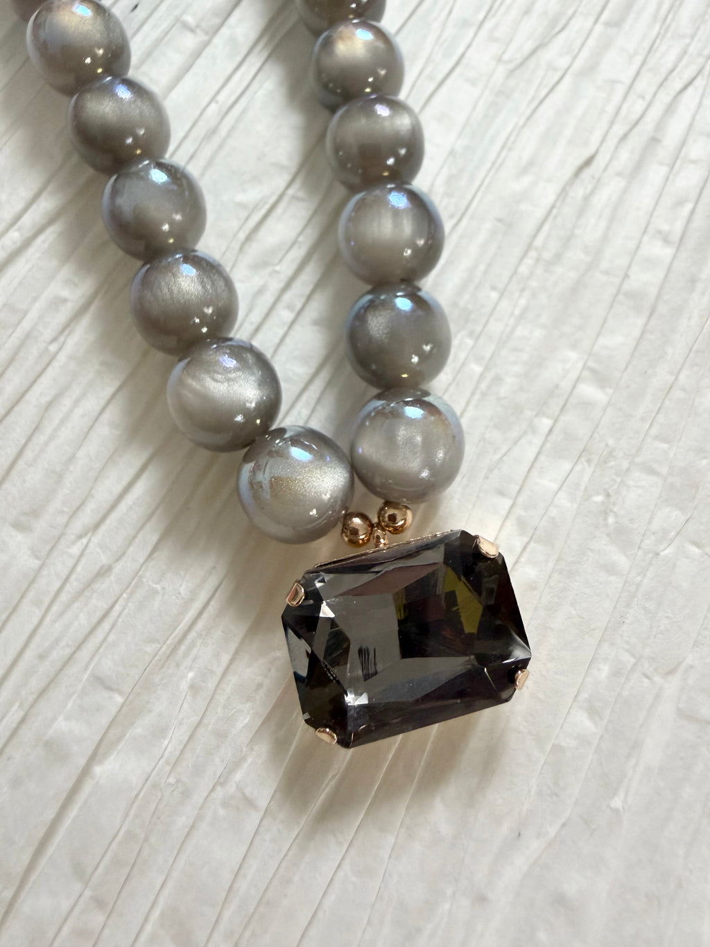 Colored "Pearl" Necklace