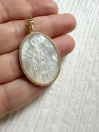 Large Mother of Pearl Caridad