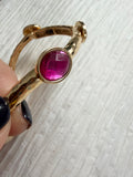 Colored Stone Stretch Bracelet
