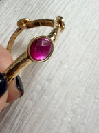 Colored Stone Stretch Bracelet