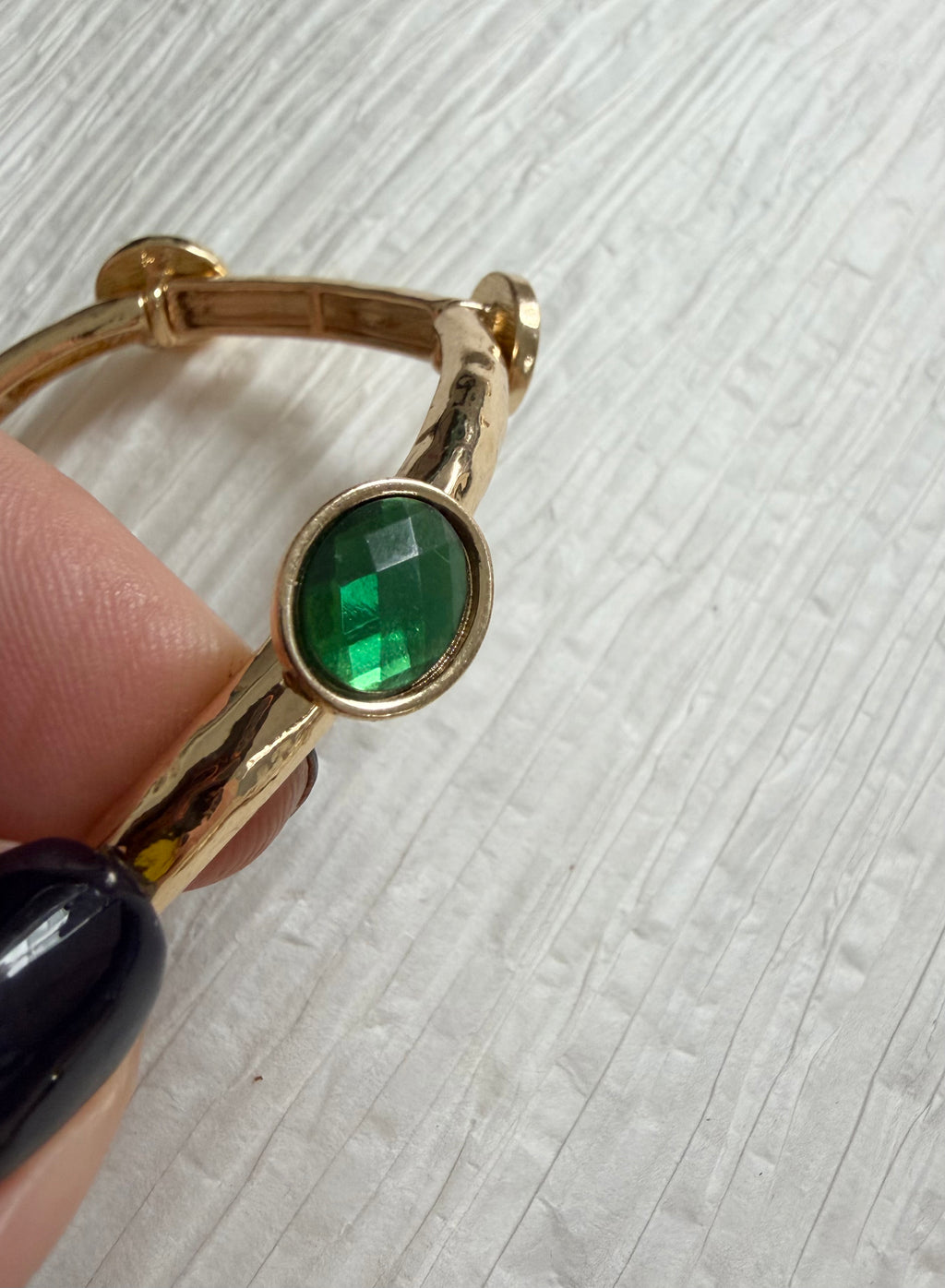 Colored Stone Stretch Bracelet