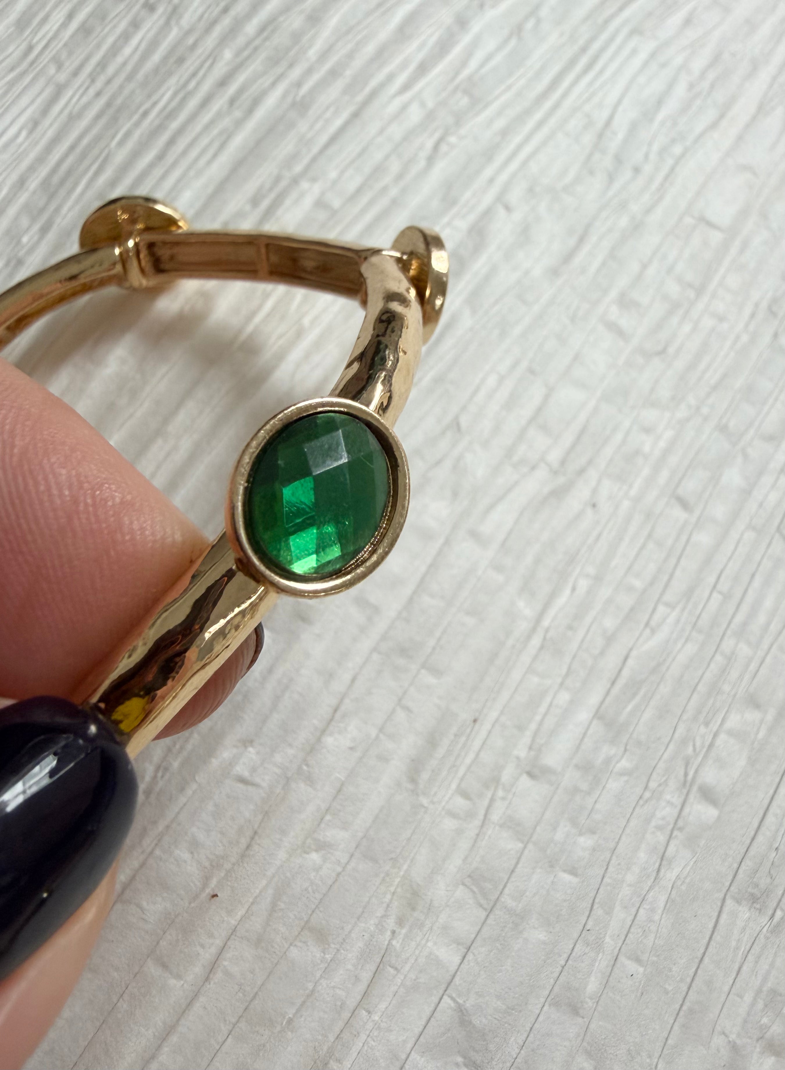 Colored Stone Stretch Bracelet