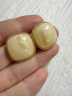 Squaure Colored Studs