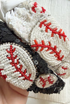 Baseball Sequin Headband