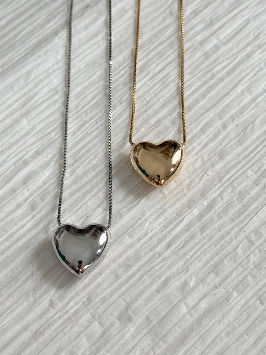 Puffy Heart Necklace