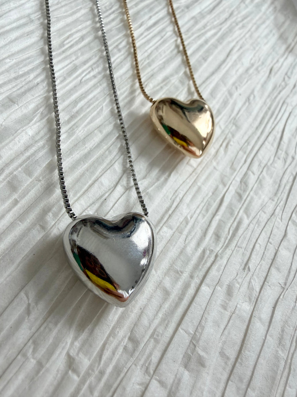 Puffy Heart Necklace