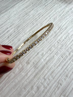Cuffed Tennis Bracelet