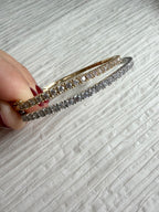 Cuffed Tennis Bracelet