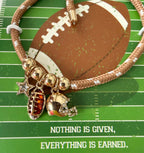 Football Charm Bracelet