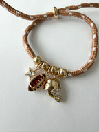 Football Charm Bracelet
