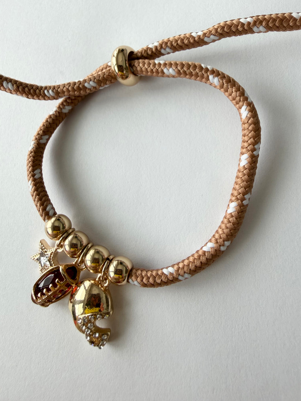 Football Charm Bracelet