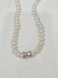 Blinged Out Pearl Necklace