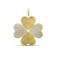 Fluted Pearl Charm
