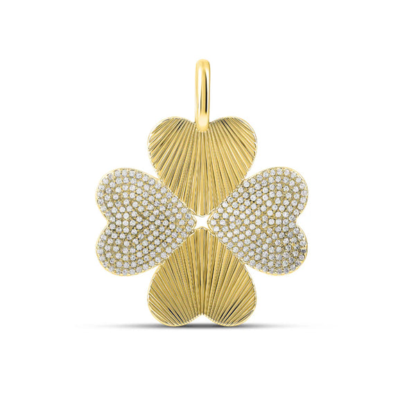 Fluted Pearl Charm