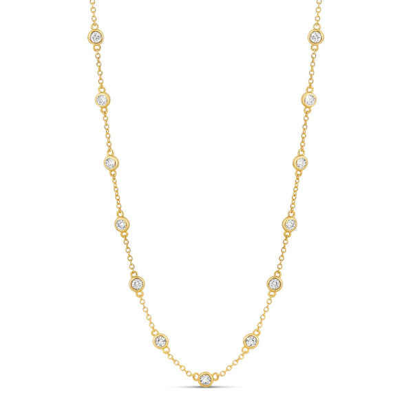 Diamond By the Yard Necklace
