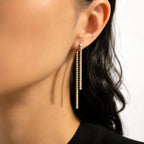 Double Line Diamond Drops