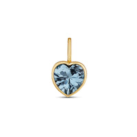 Mini Birthstone Heart Charm