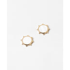 Mother of Pearl Sunburst Studs