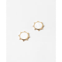 Mother of Pearl Sunburst Studs