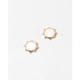 Mother of Pearl Sunburst Studs