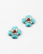 Turquoise Stone Clovers