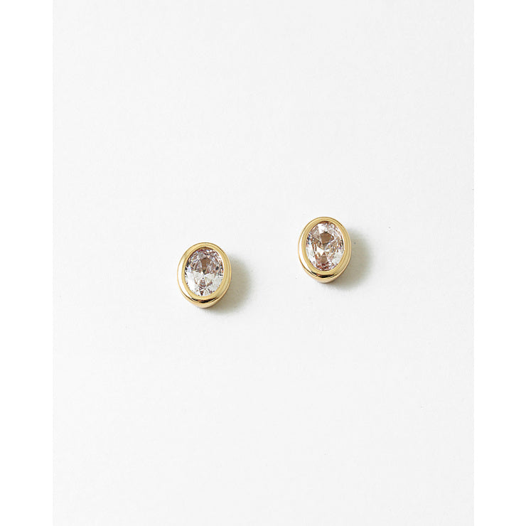 Oval Baguette Earrings