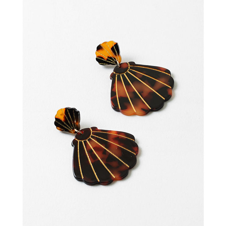 Double Acrylic Seashells