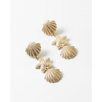 Gold Sealife Earrings