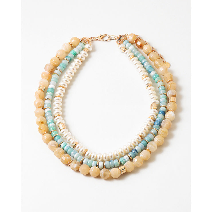 Triple Layer Statement Necklace