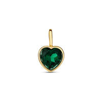 Mini Birthstone Heart Charm
