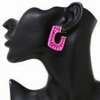 Mini Paper Square Hoops