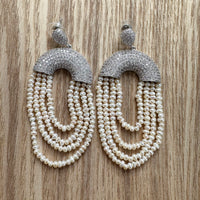 Show Stopping Pearl Earrings