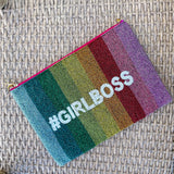 GirlBoss Beaded Clutch