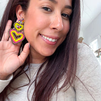 Tettamanti Heart Earrings
