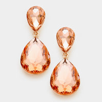 Crystal Teardrop Earrings
