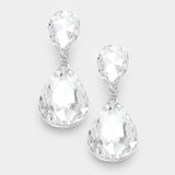 Crystal Teardrop Earrings