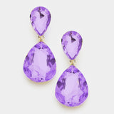 Crystal Teardrop Earrings
