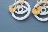 Stylish Luck Evil Eye - White
