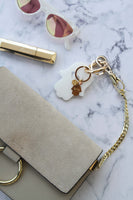 Stylish Luck Hamsa - White