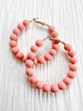 Laurita Beaded Hoops