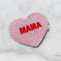 Mama's Love Beaded Coin Purse