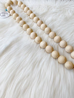 Endless Love Knot - Boho Wood Beads