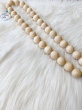 Endless Love Knot - Boho Wood Beads